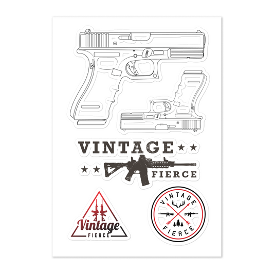 Glock 17 Gen 4 Sticker Sheet